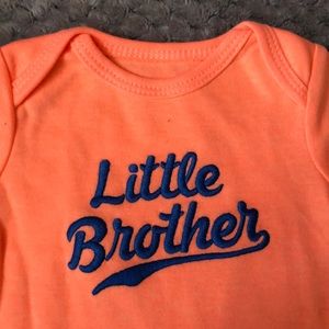 Carter’s little brother onsie